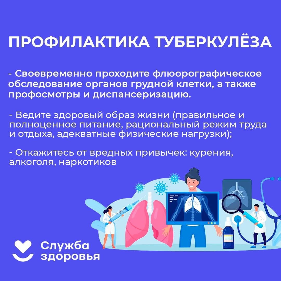 Профилактика туберкулеза.